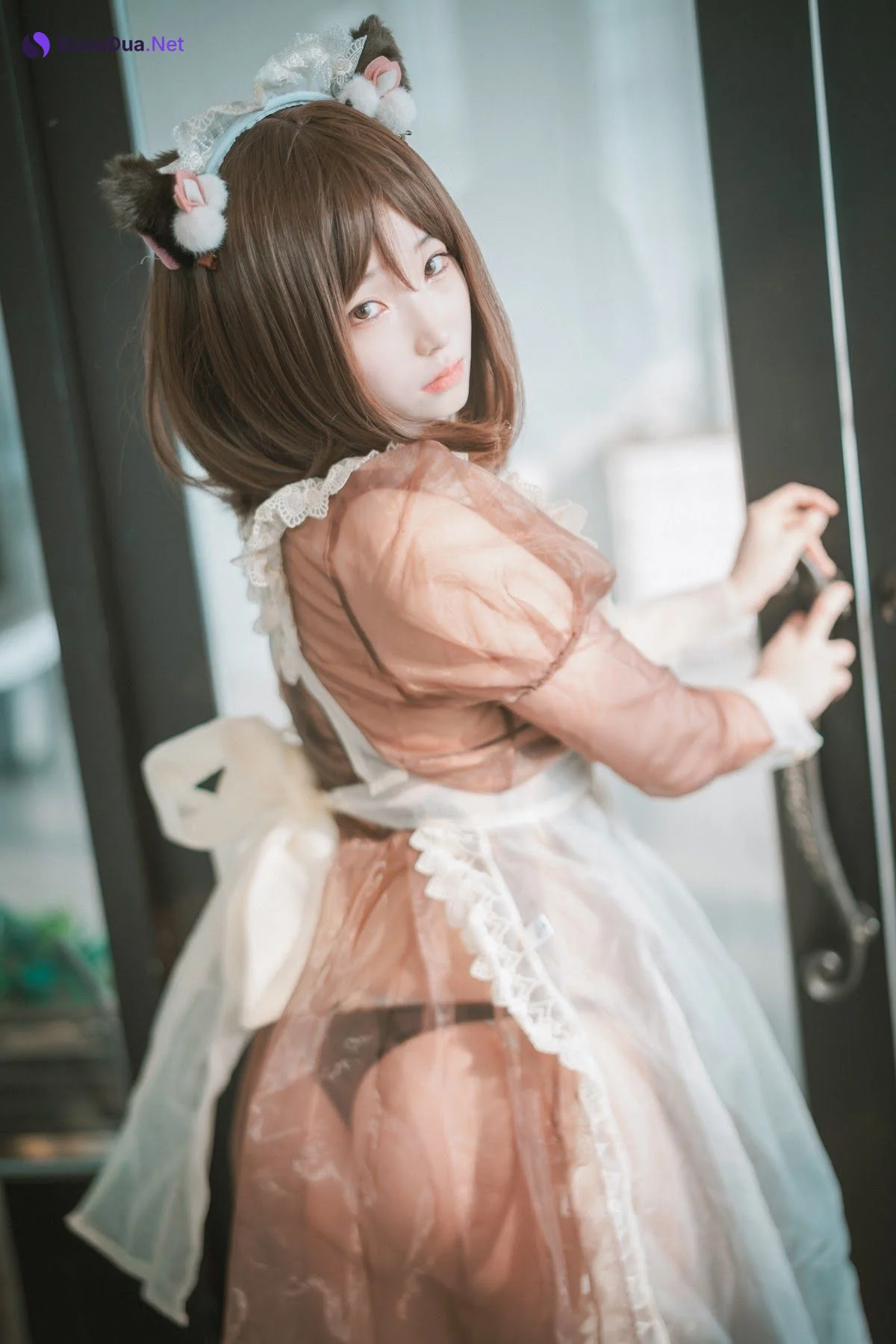DJAWA Photo – Bambi (밤비) – Pure Marron (Maid) - Photo 8