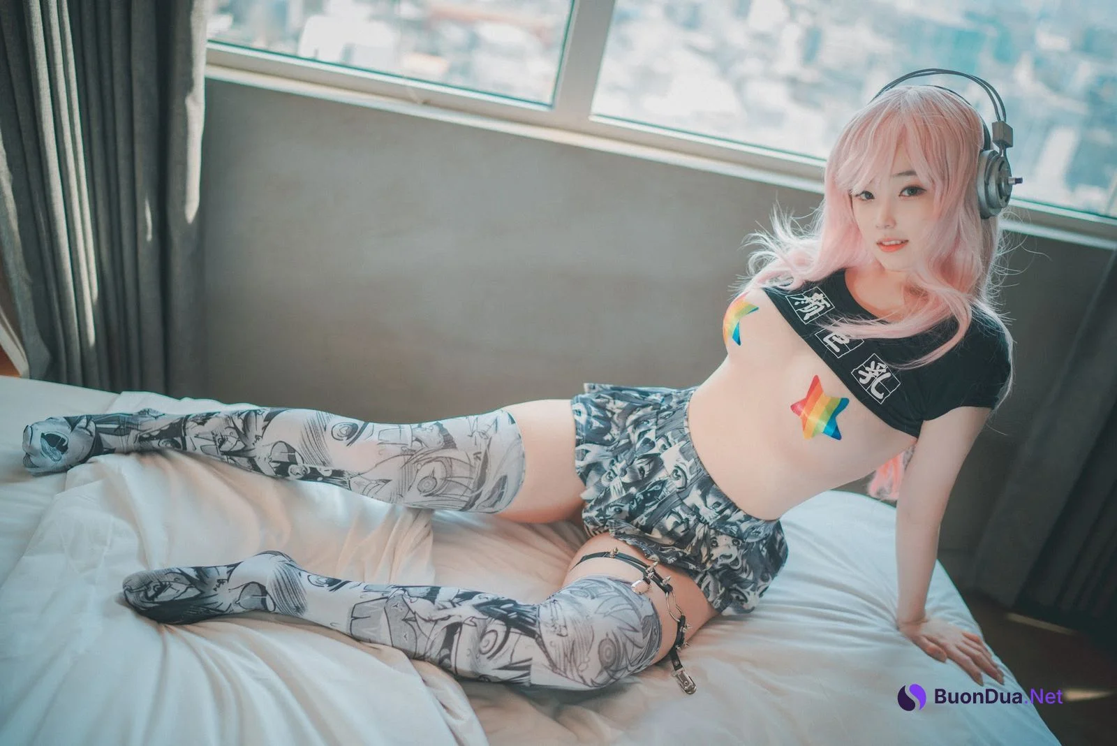 DJAWA Photo – Bambi (밤비) – Sonico-w Micro-top (Super Sonico) - รูปภาพ 9