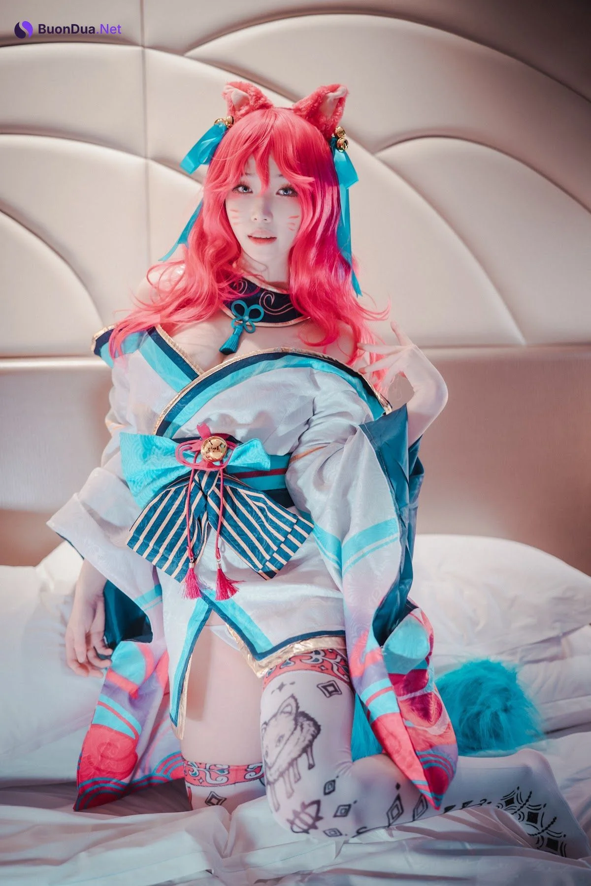 DJAWA Photo – Bambi (밤비) – Spirit Blossom Ahri (League of Legends) - 照片 10