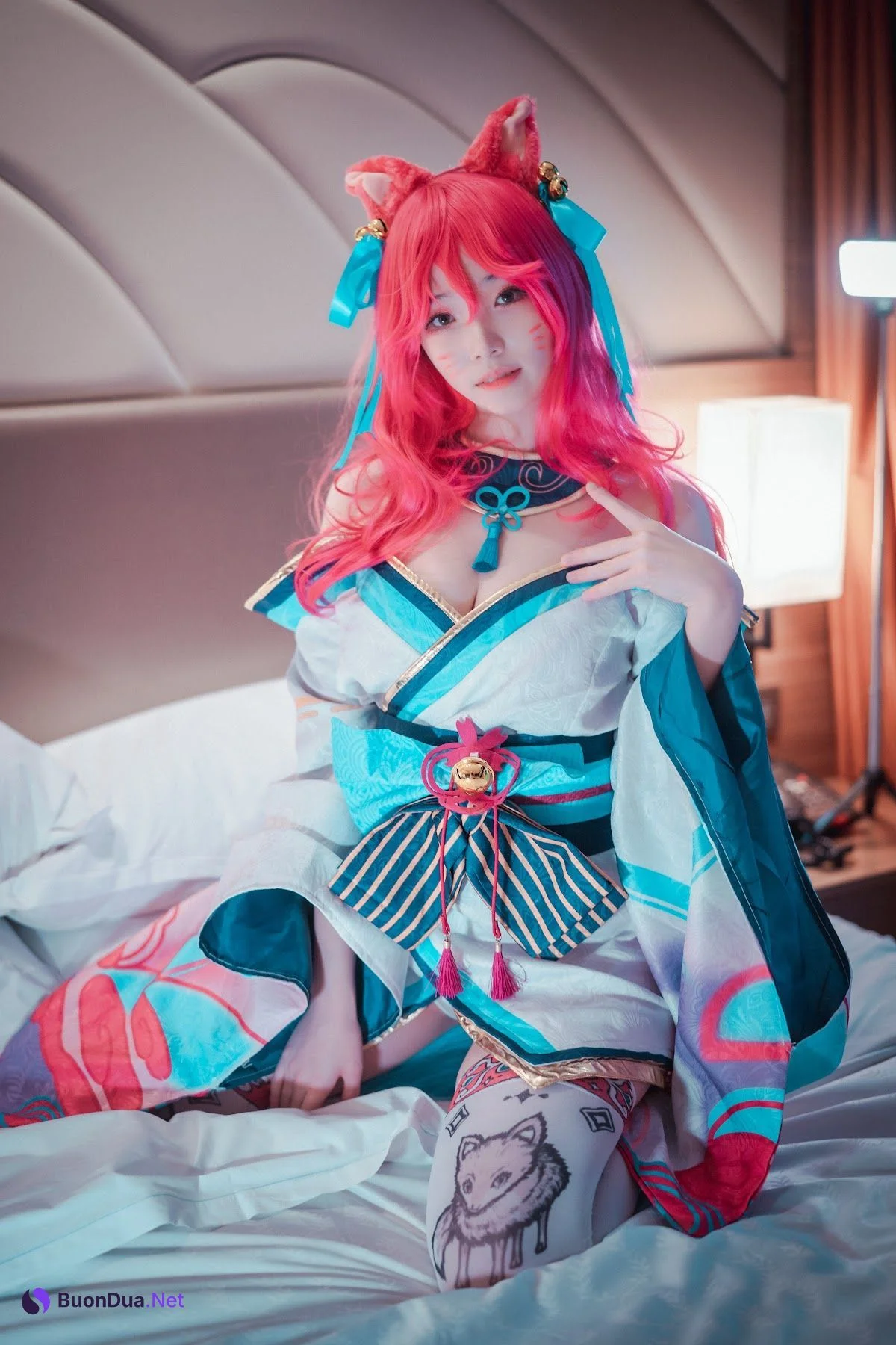DJAWA Photo – Bambi (밤비) – Spirit Blossom Ahri (League of Legends) - 照片 11