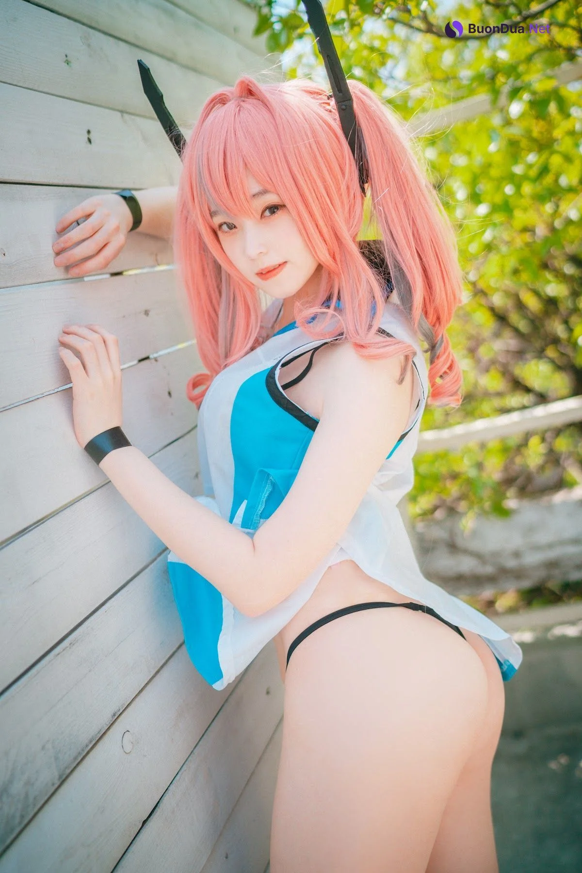 DJAWA Photo – Bambi (밤비) – USS Bremerton (Azur Lane) Scorching-Hot Training - รูปภาพ 11
