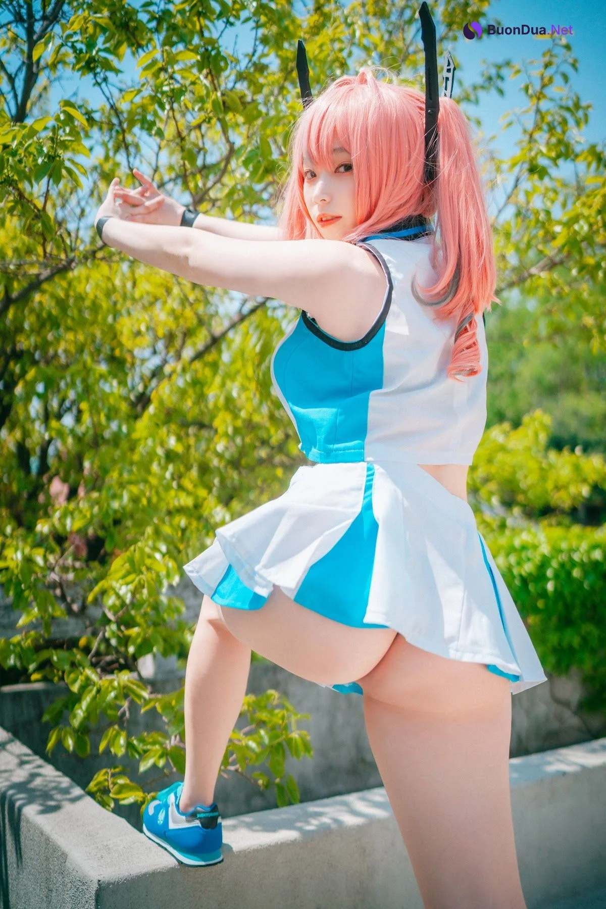 DJAWA Photo – Bambi (밤비) – USS Bremerton (Azur Lane) Scorching-Hot Training - รูปภาพ 13