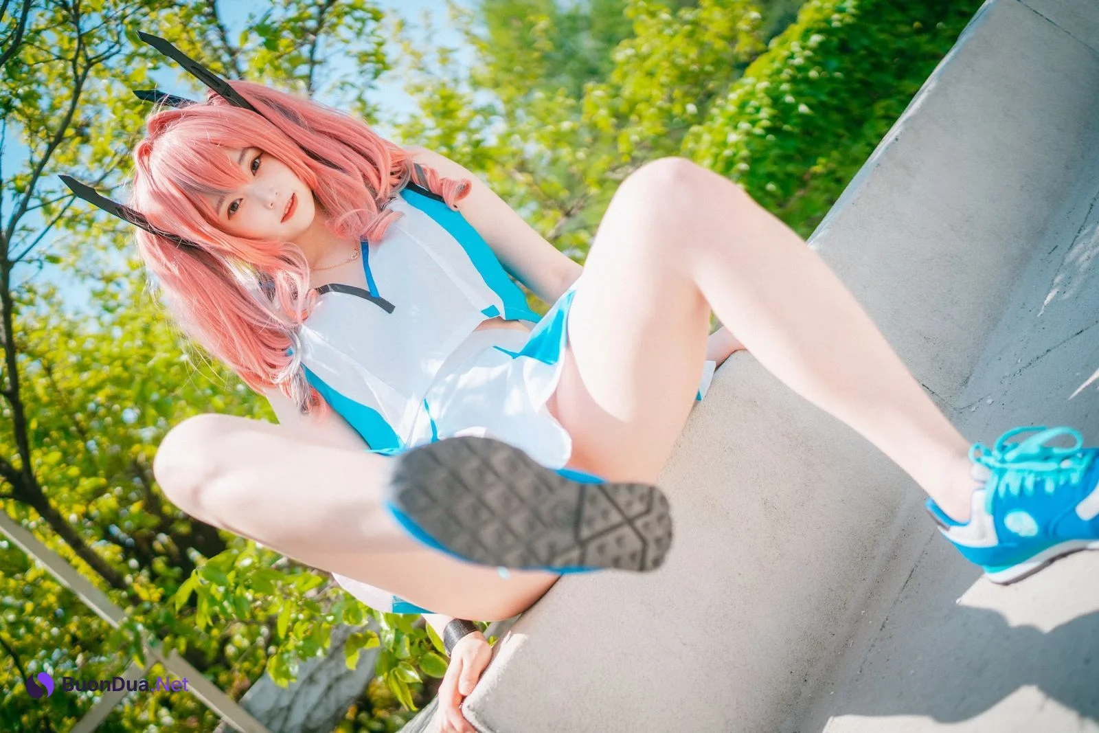 DJAWA Photo – Bambi (밤비) – USS Bremerton (Azur Lane) Scorching-Hot Training - รูปภาพ 17