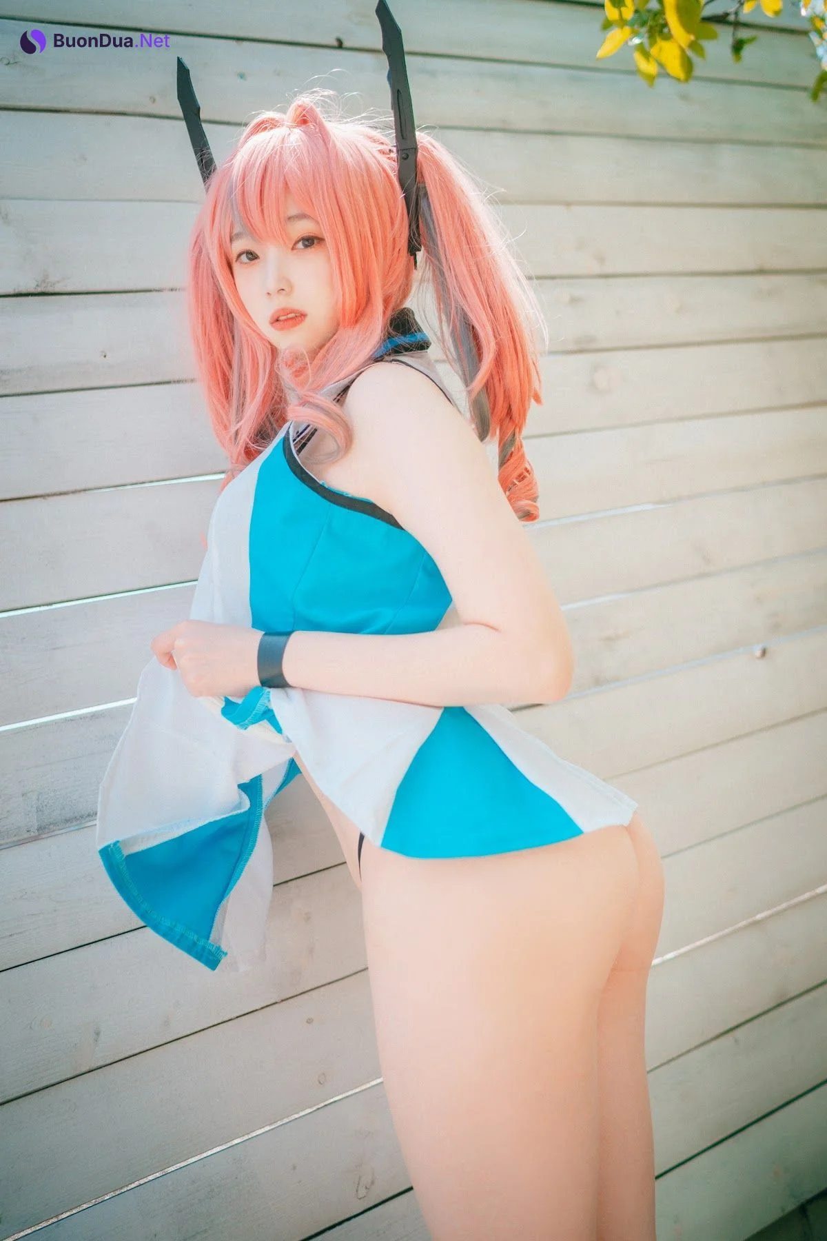 DJAWA Photo – Bambi (밤비) – USS Bremerton (Azur Lane) Scorching-Hot Training - รูปภาพ 9