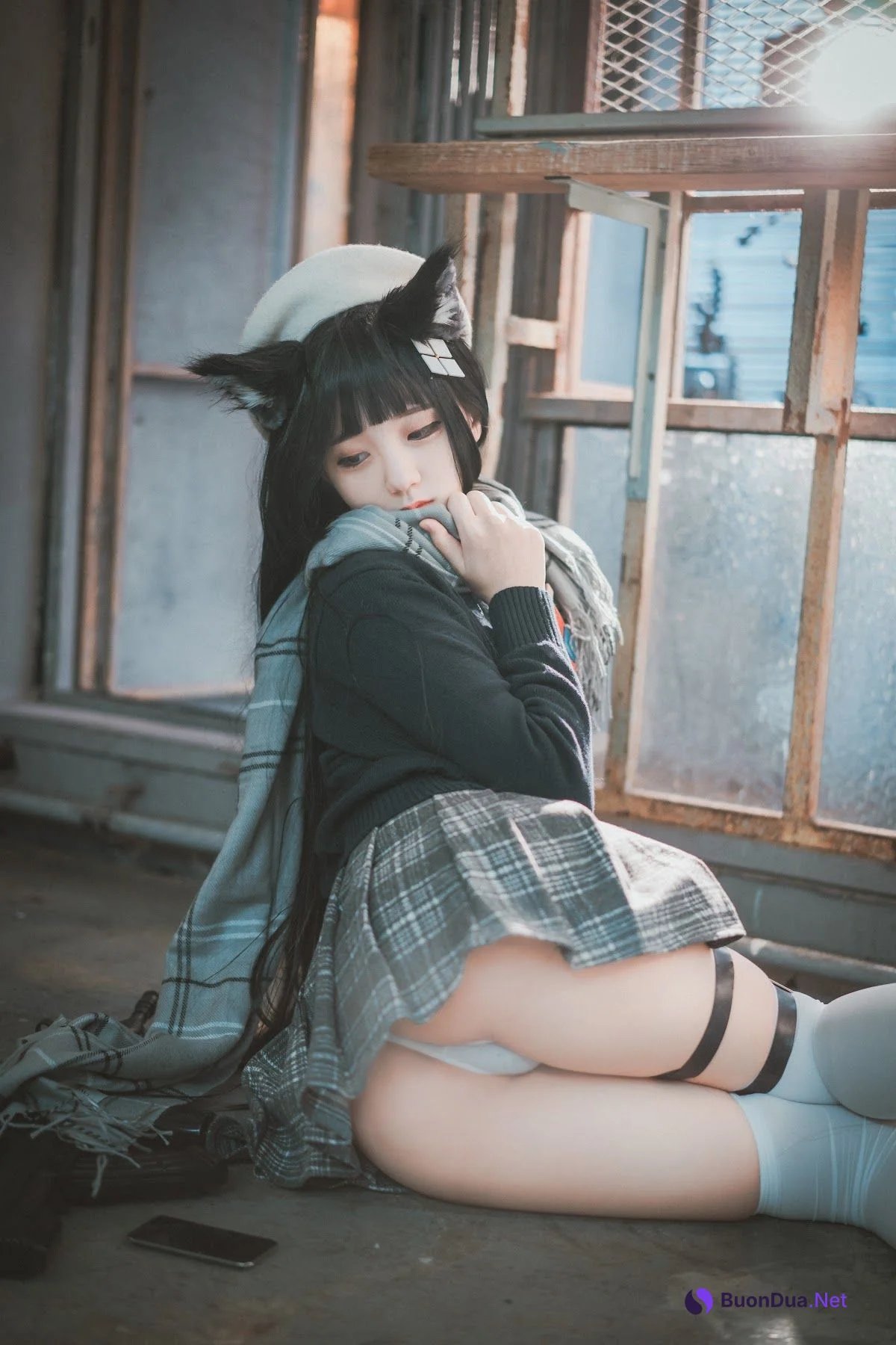 DJAWA Photo – Jeong Jenny (정제니) – Girls’ Frontline – Type 95 (Pure White Graduation ver.) - 照片 20
