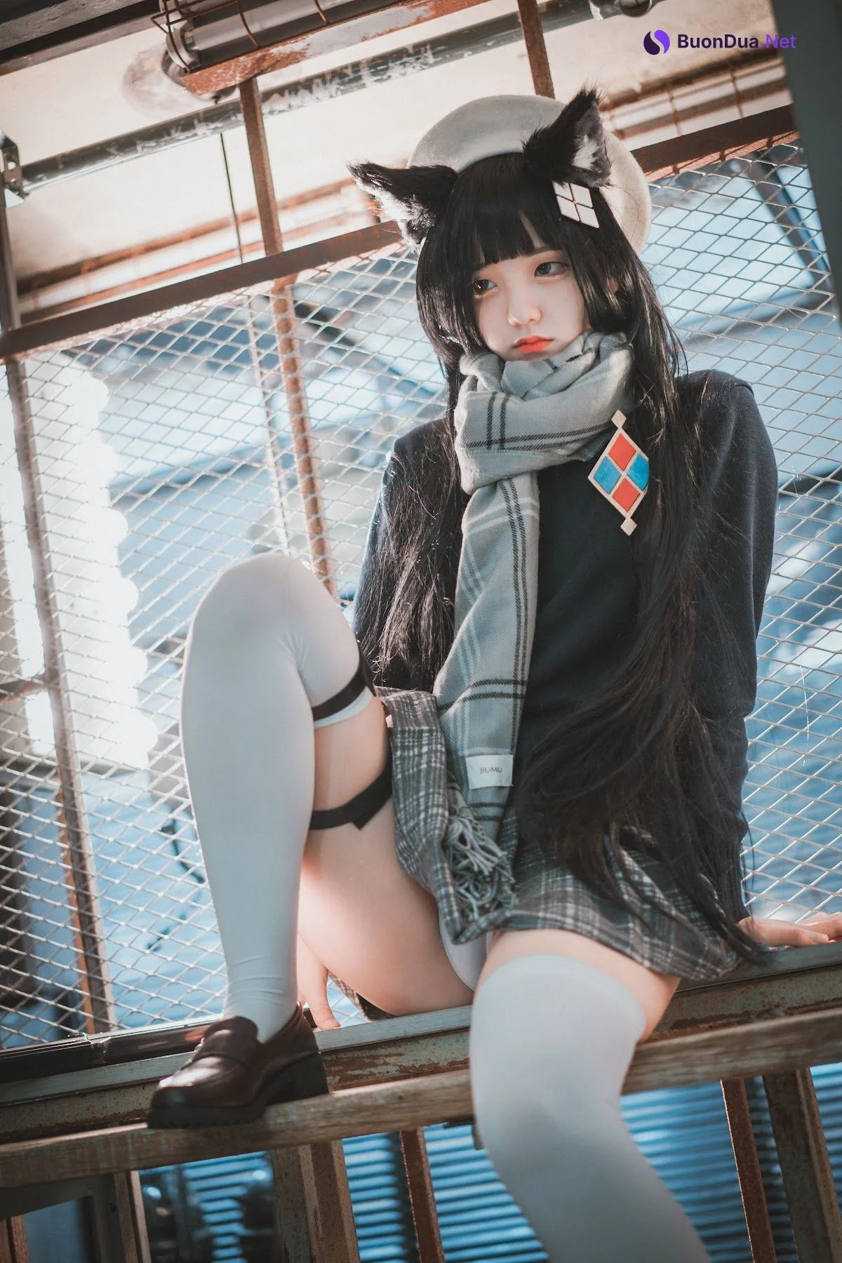 DJAWA Photo – Jeong Jenny (정제니) – Girls’ Frontline – Type 95 (Pure White Graduation ver.) - 照片 7