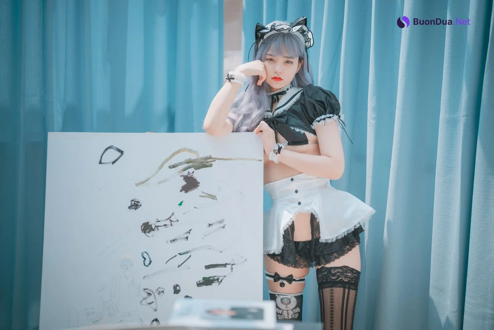 DJAWA Photo – Jeong Jenny (정제니) – Maid Mansion Nº2 - รูปภาพ 3