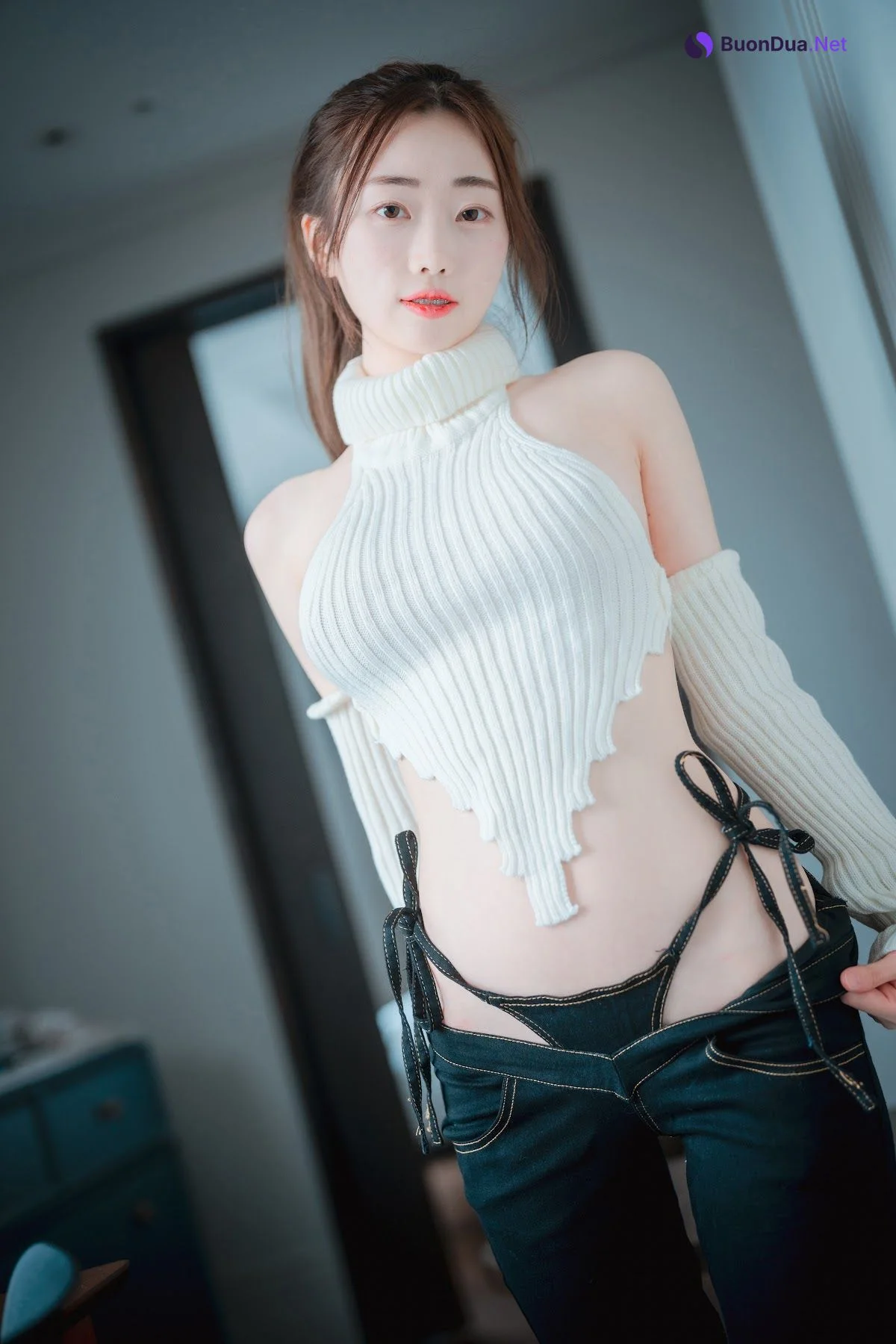 DJAWA Photo – Kim Ji-won (김지원) – Knit & Denim - รูปภาพ 2