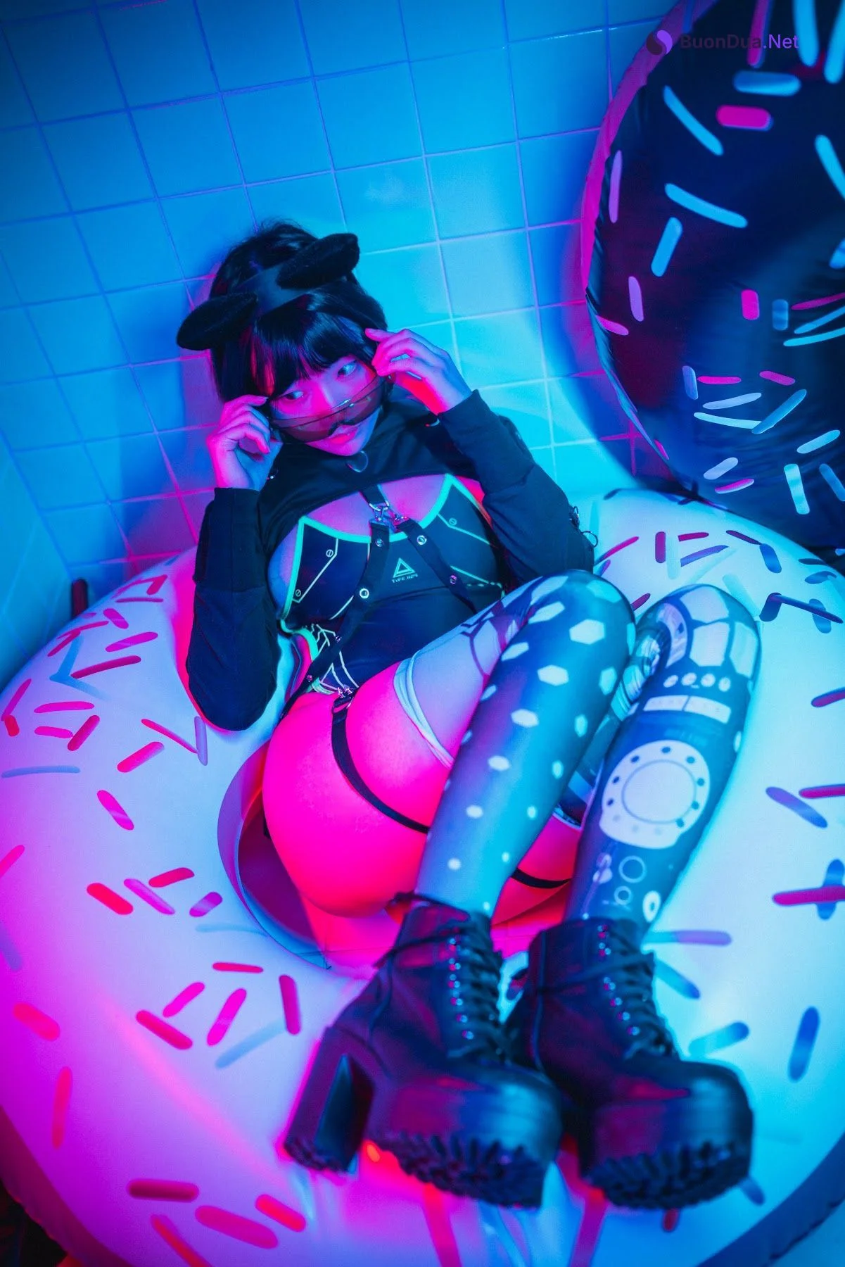 DJAWA Photo – Mimmi (밈미) – Cyberpunk Girl - Photo 9