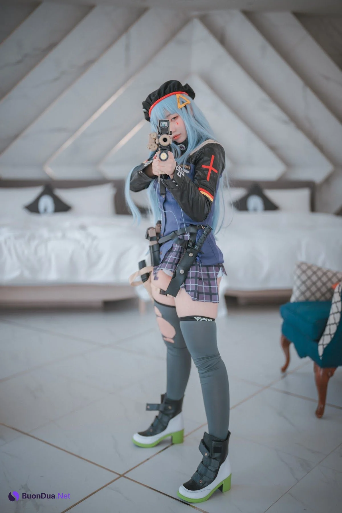 DJAWA Photo – Mimmi (밈미) – Girls’ Frontline – HK416 (Damaged ver.) - Photo 3