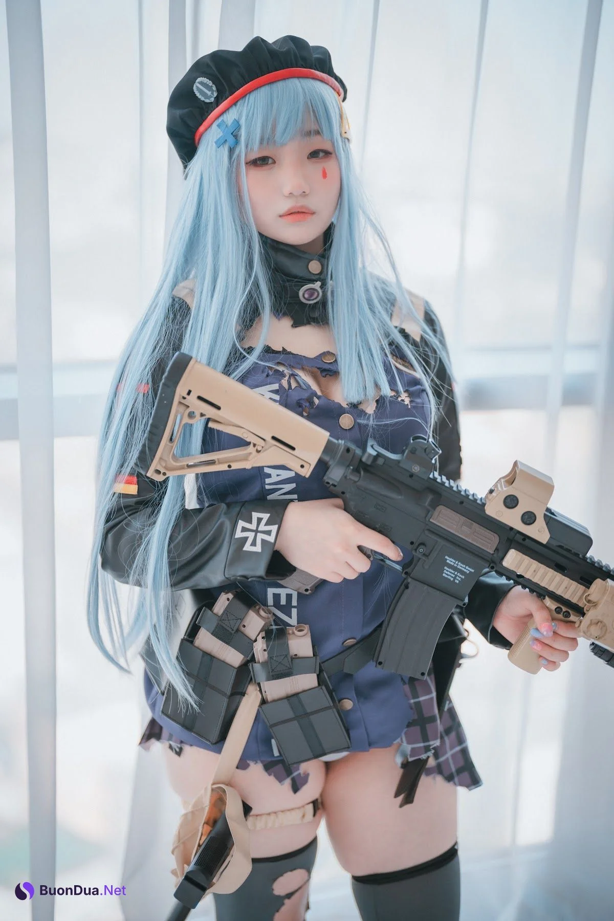 DJAWA Photo – Mimmi (밈미) – Girls’ Frontline – HK416 (Damaged ver.) - Photo 7