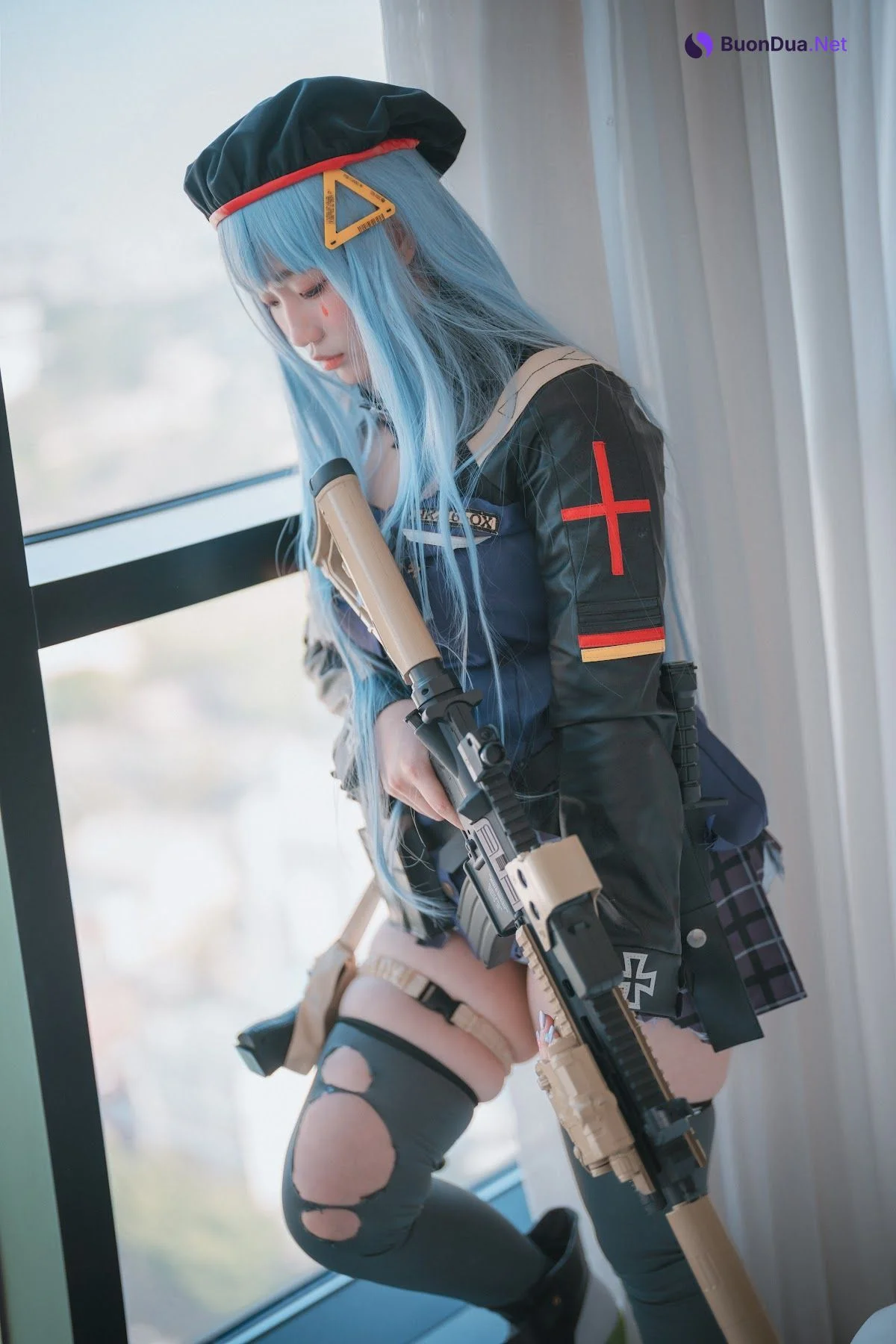 DJAWA Photo – Mimmi (밈미) – Girls’ Frontline – HK416 (Damaged ver.) - Photo 8