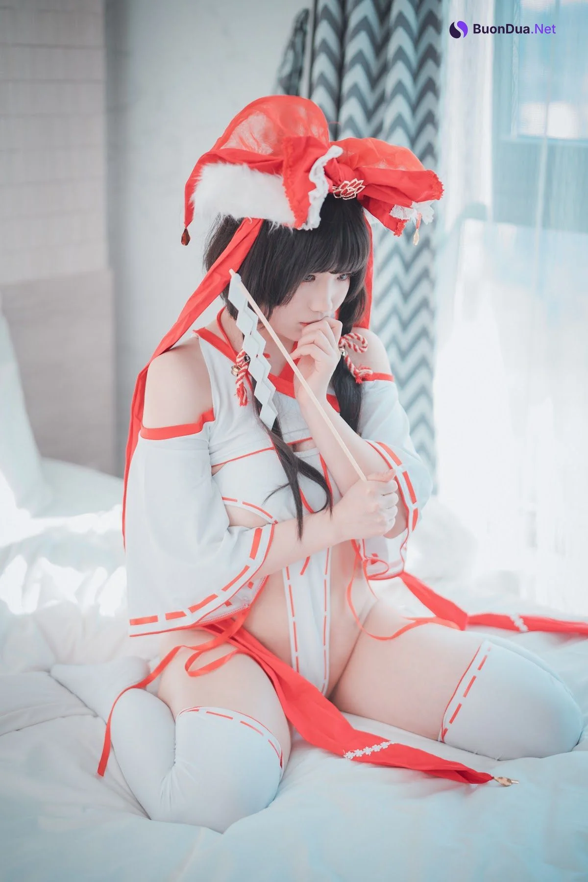 DJAWA Photo – Mimmi (밈미) – Kitsune Miko (A ver) - 사진 14