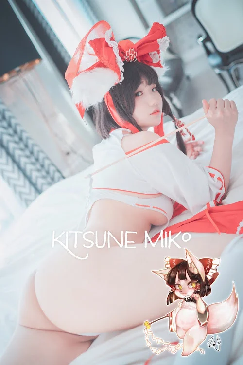 DJAWA Photo – Mimmi (밈미) – Kitsune Miko (A ver)