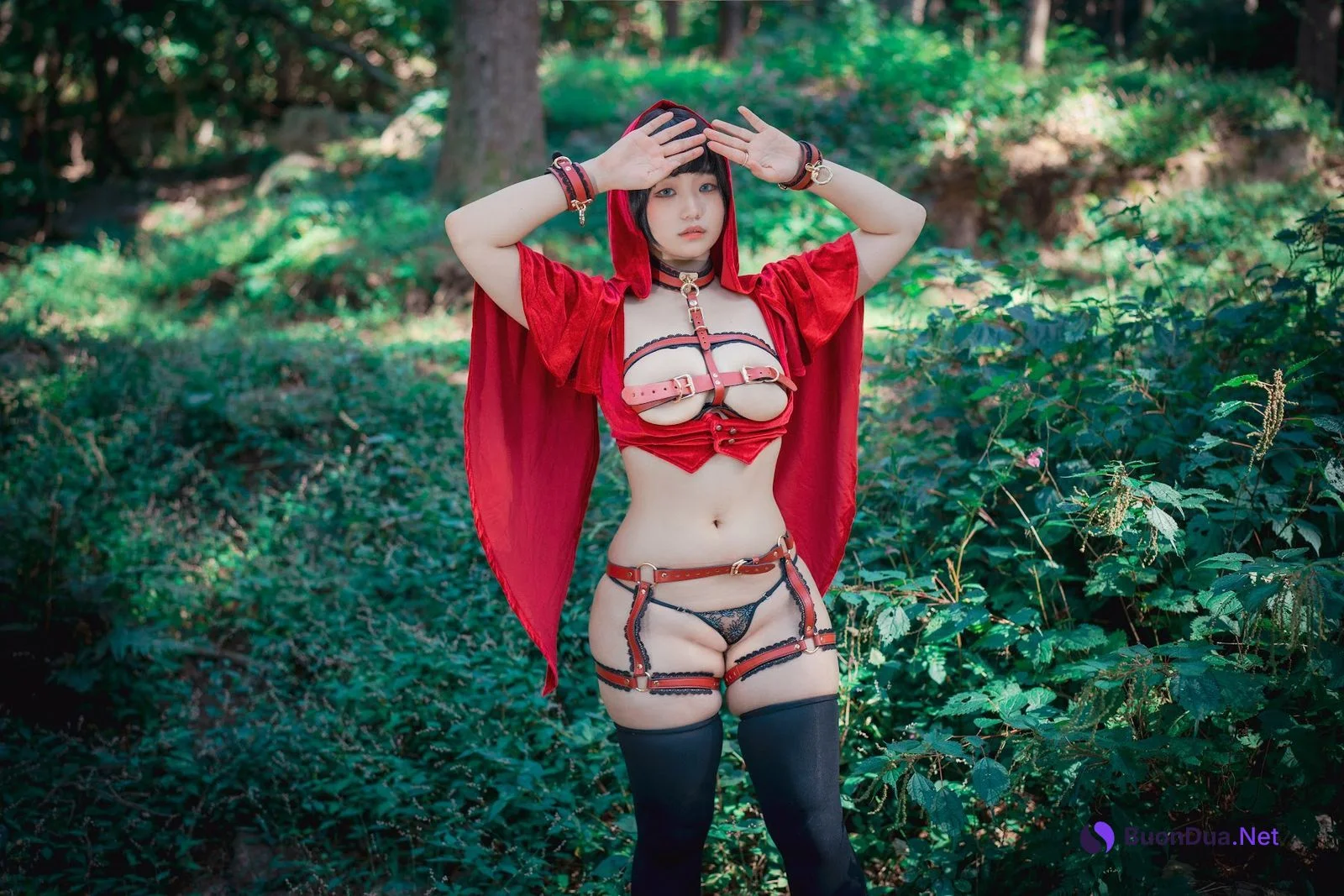 DJAWA Photo – Mimmi (밈미) – Naughty Red Hiring Hood - Photo 10