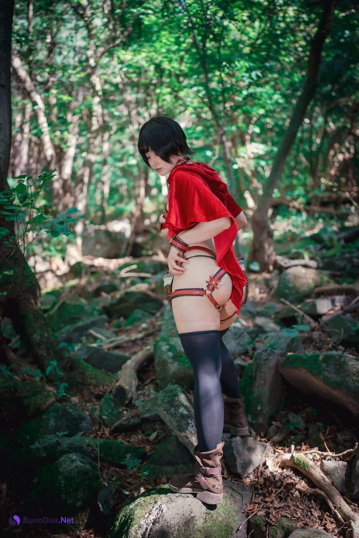 DJAWA Photo – Mimmi (밈미) – Naughty Red Hiring Hood - Photo 20