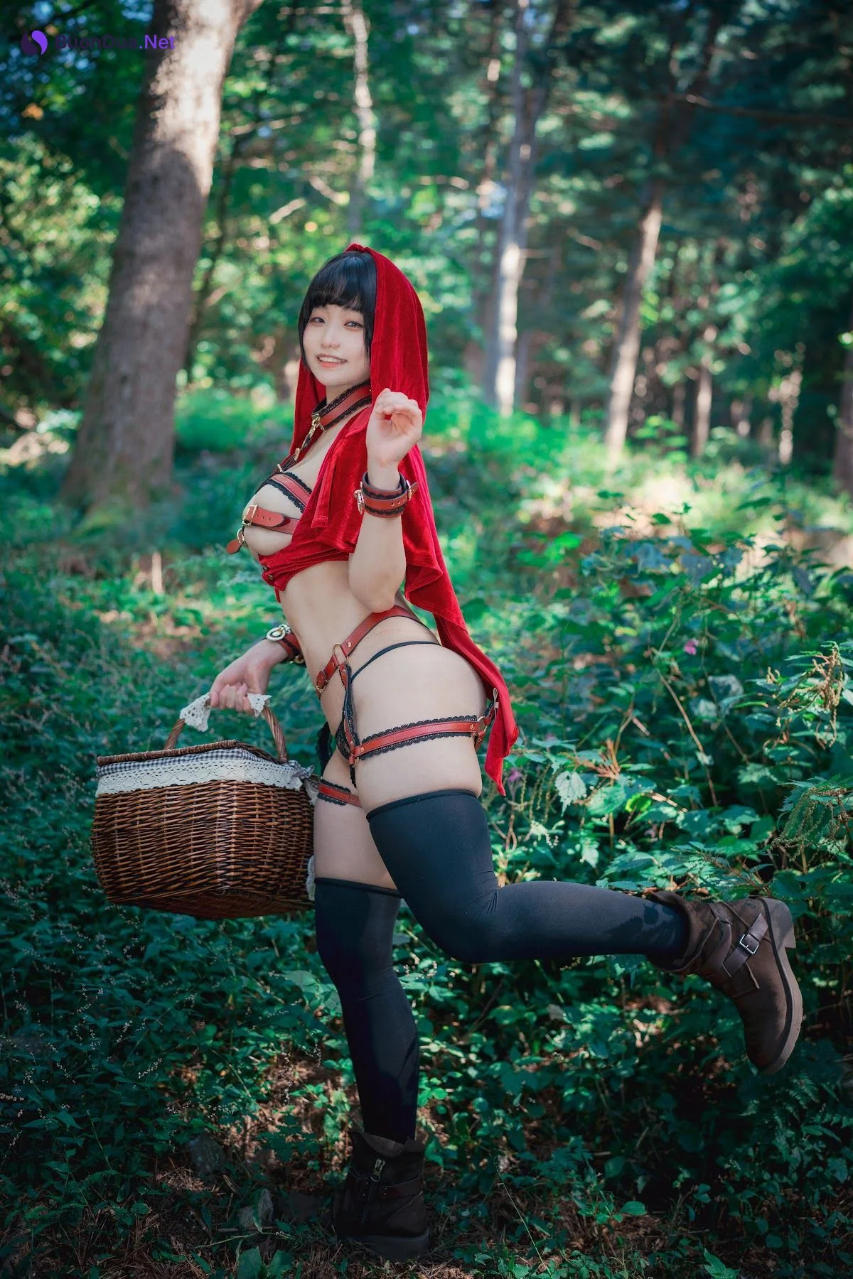 DJAWA Photo – Mimmi (밈미) – Naughty Red Hiring Hood - Photo 9