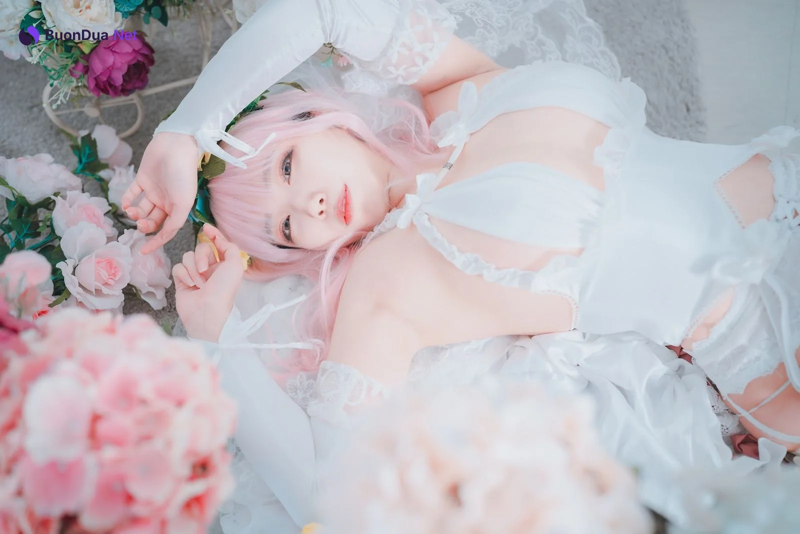 DJAWA Photo – Myaron – Super Sonico White Wedding - Photo 16