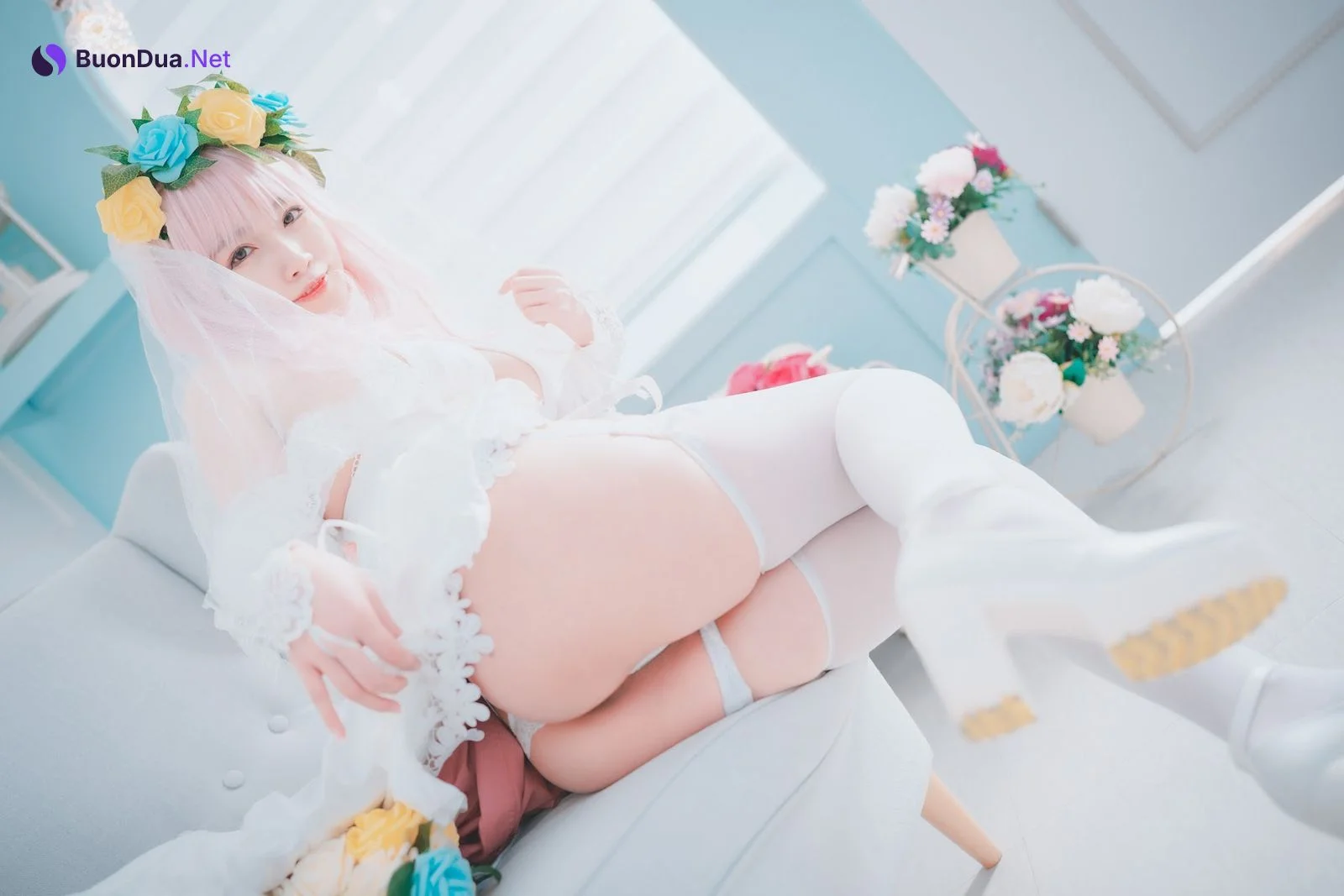DJAWA Photo – Myaron – Super Sonico White Wedding - Photo 17