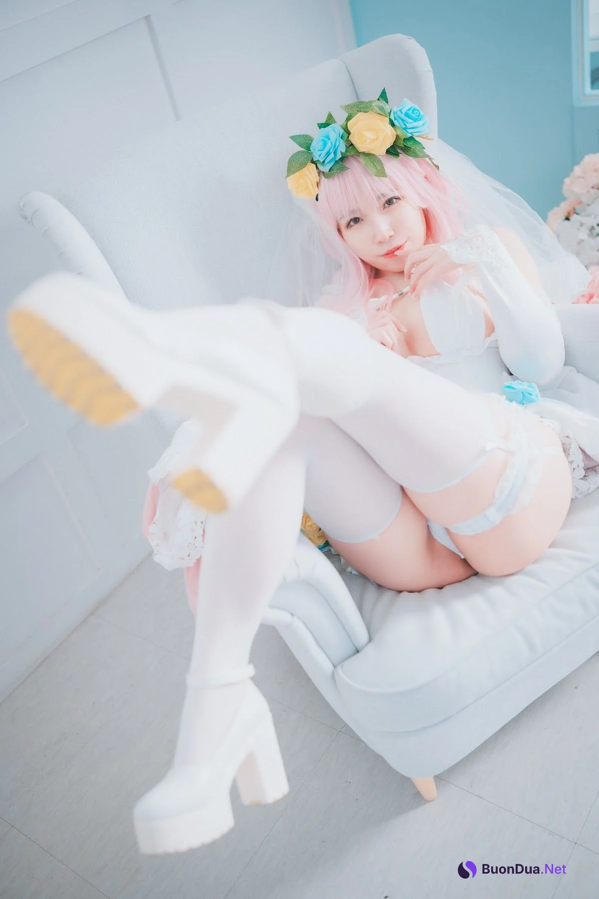 DJAWA Photo – Myaron – Super Sonico White Wedding - Photo 18
