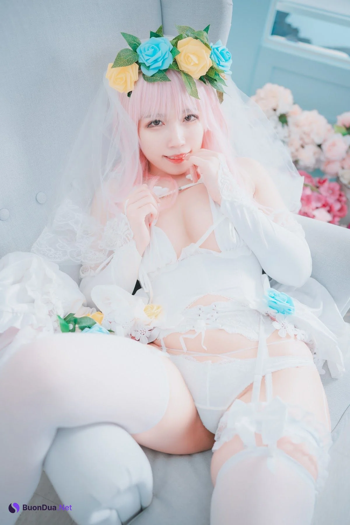 DJAWA Photo – Myaron – Super Sonico White Wedding - Photo 19