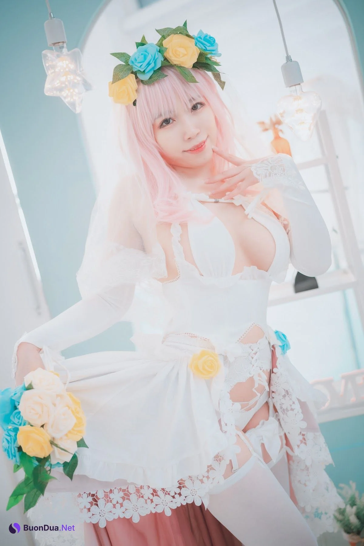 DJAWA Photo – Myaron – Super Sonico White Wedding - Photo 6