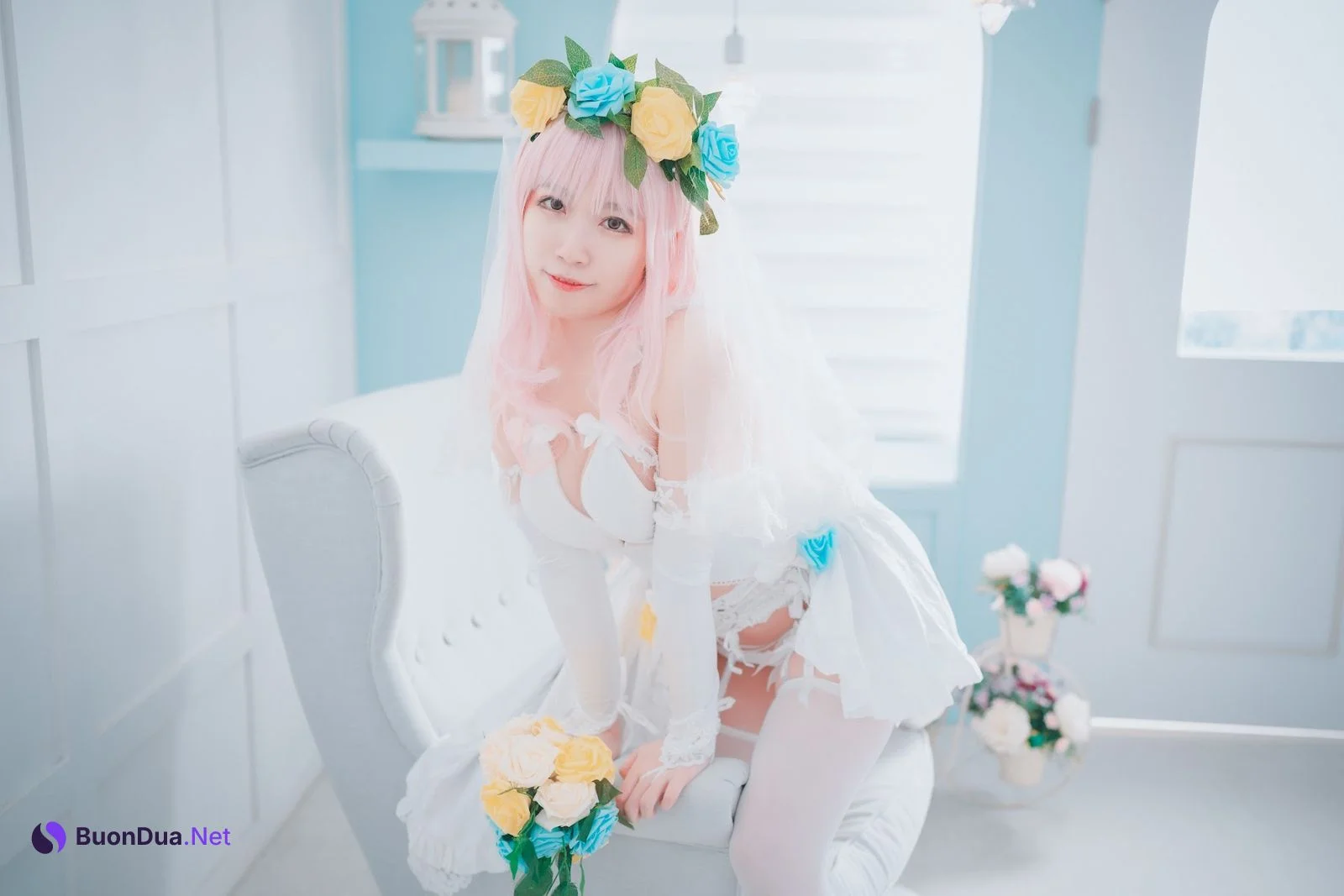 DJAWA Photo – Myaron – Super Sonico White Wedding - Photo 9