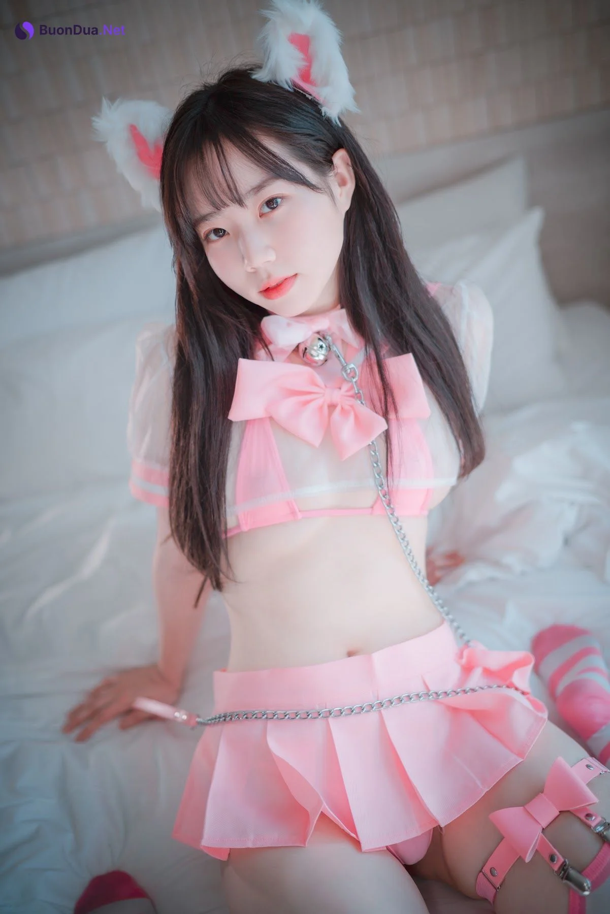 DJAWA Photo – Myu_a_ (뮤아) – Catgirl in Pink - Photo 15