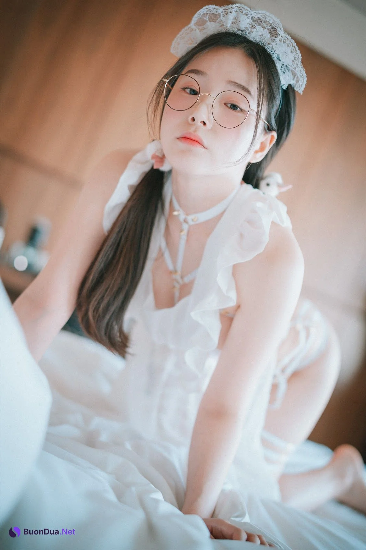 DJAWA Photo – Pia (피아) – Sheer Chiffon Apron - Photo 14
