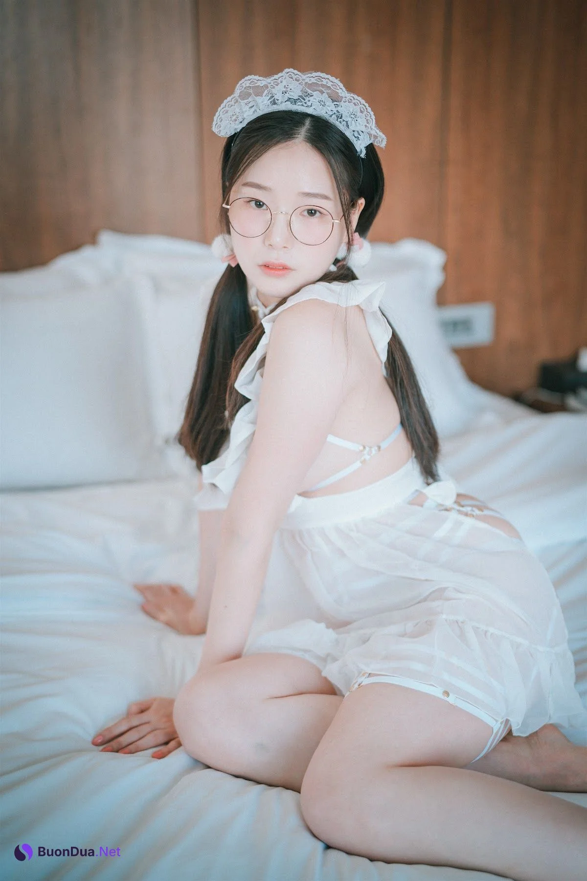 DJAWA Photo – Pia (피아) – Sheer Chiffon Apron - Photo 2