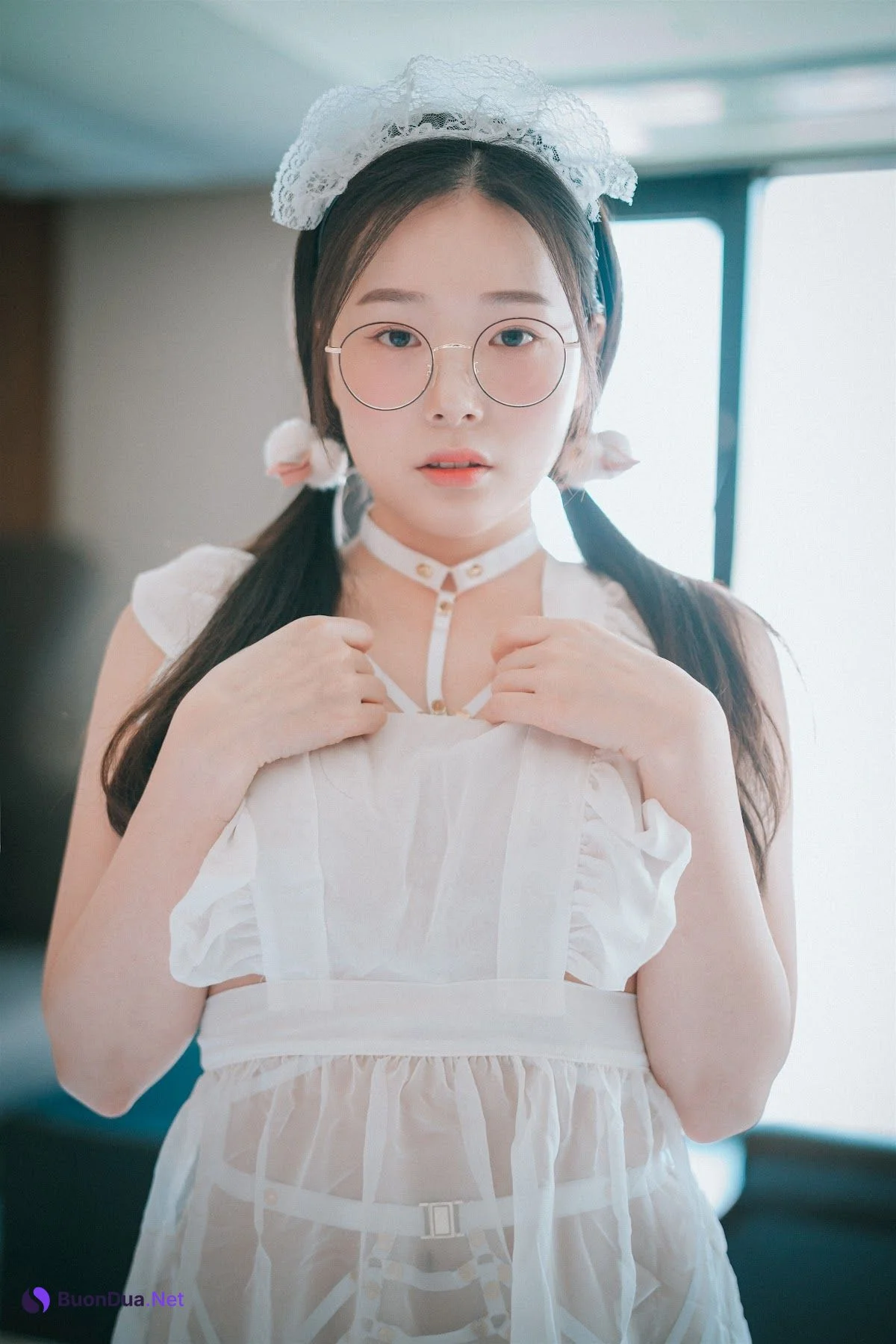 DJAWA Photo – Pia (피아) – Sheer Chiffon Apron - Photo 6