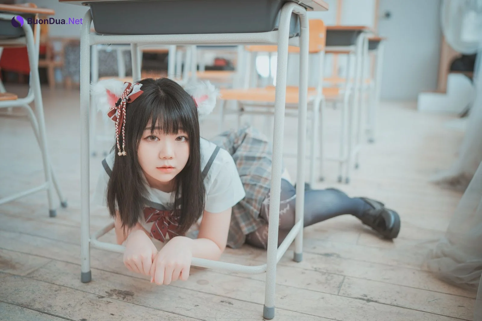 DJAWA Photo – Pian (피안화) – Cat girl does not take classes - รูปภาพ 11