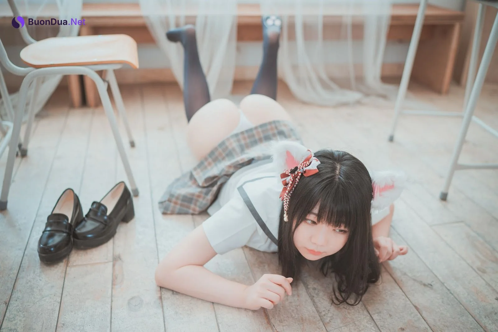 DJAWA Photo – Pian (피안화) – Cat girl does not take classes - รูปภาพ 16