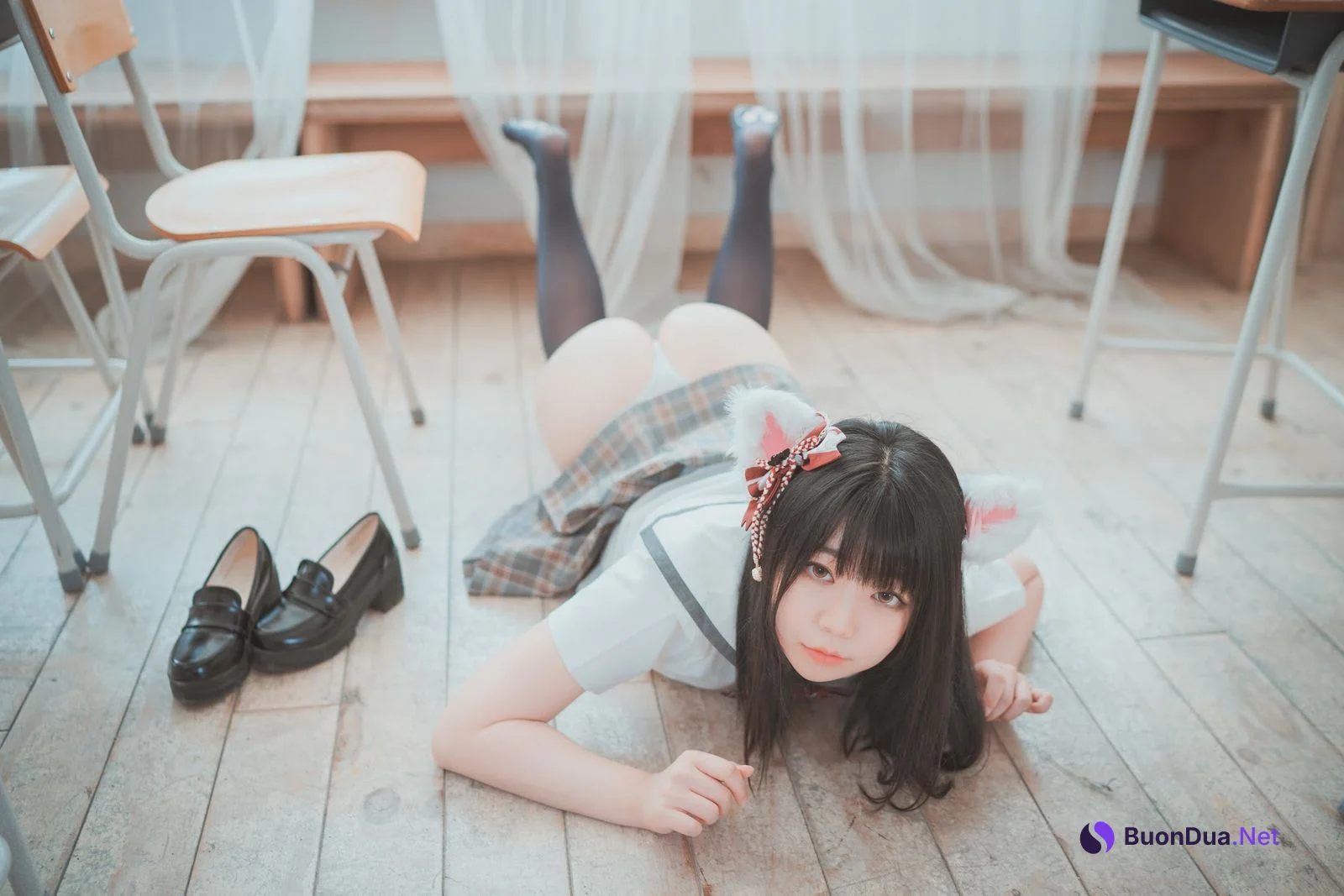 DJAWA Photo – Pian (피안화) – Cat girl does not take classes - รูปภาพ 17
