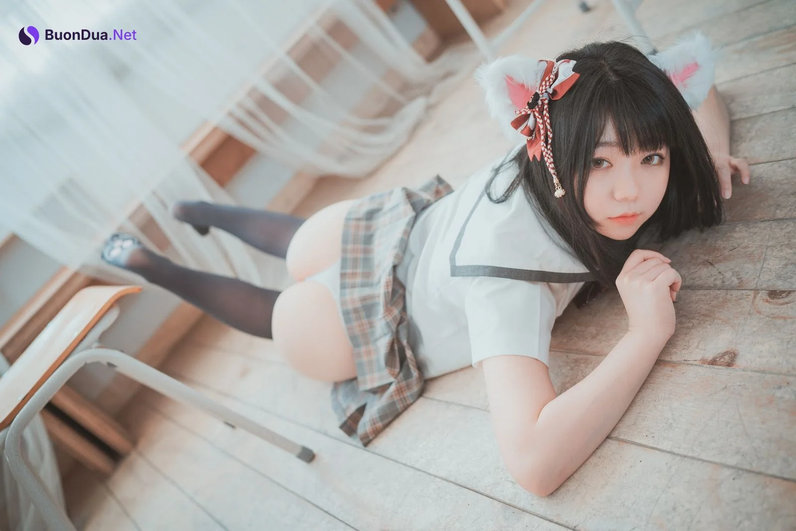 DJAWA Photo – Pian (피안화) – Cat girl does not take classes - รูปภาพ 18