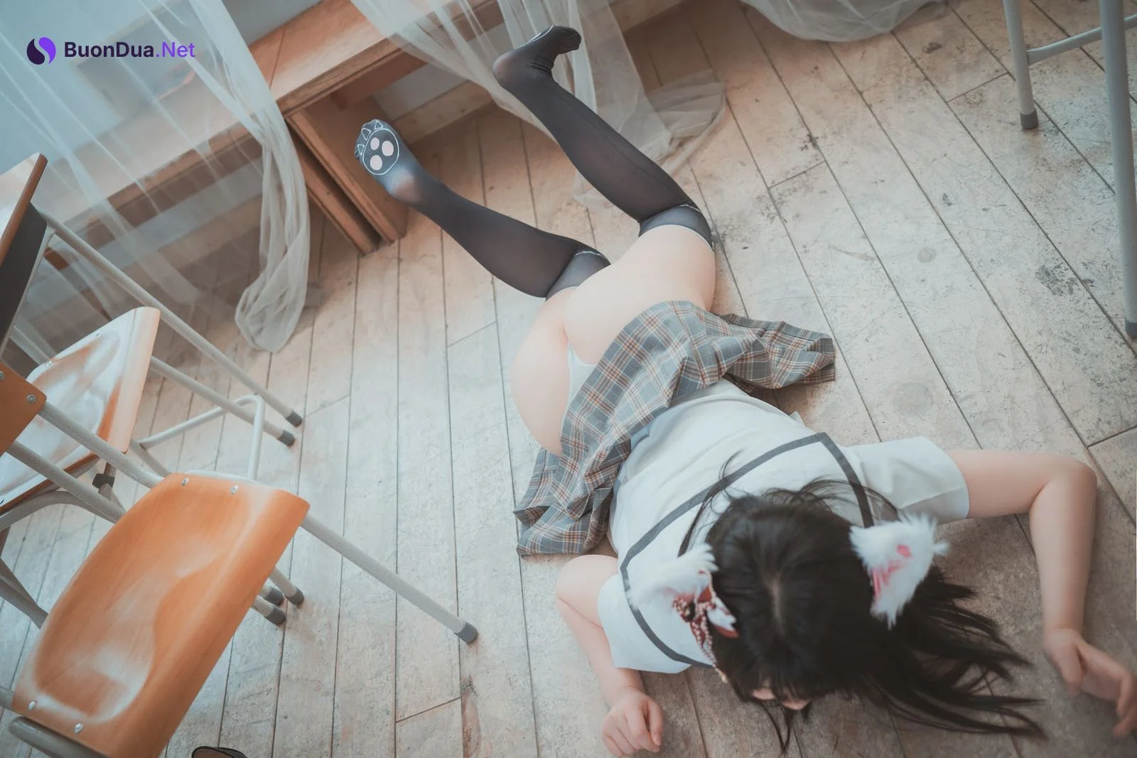 DJAWA Photo – Pian (피안화) – Cat girl does not take classes - รูปภาพ 19