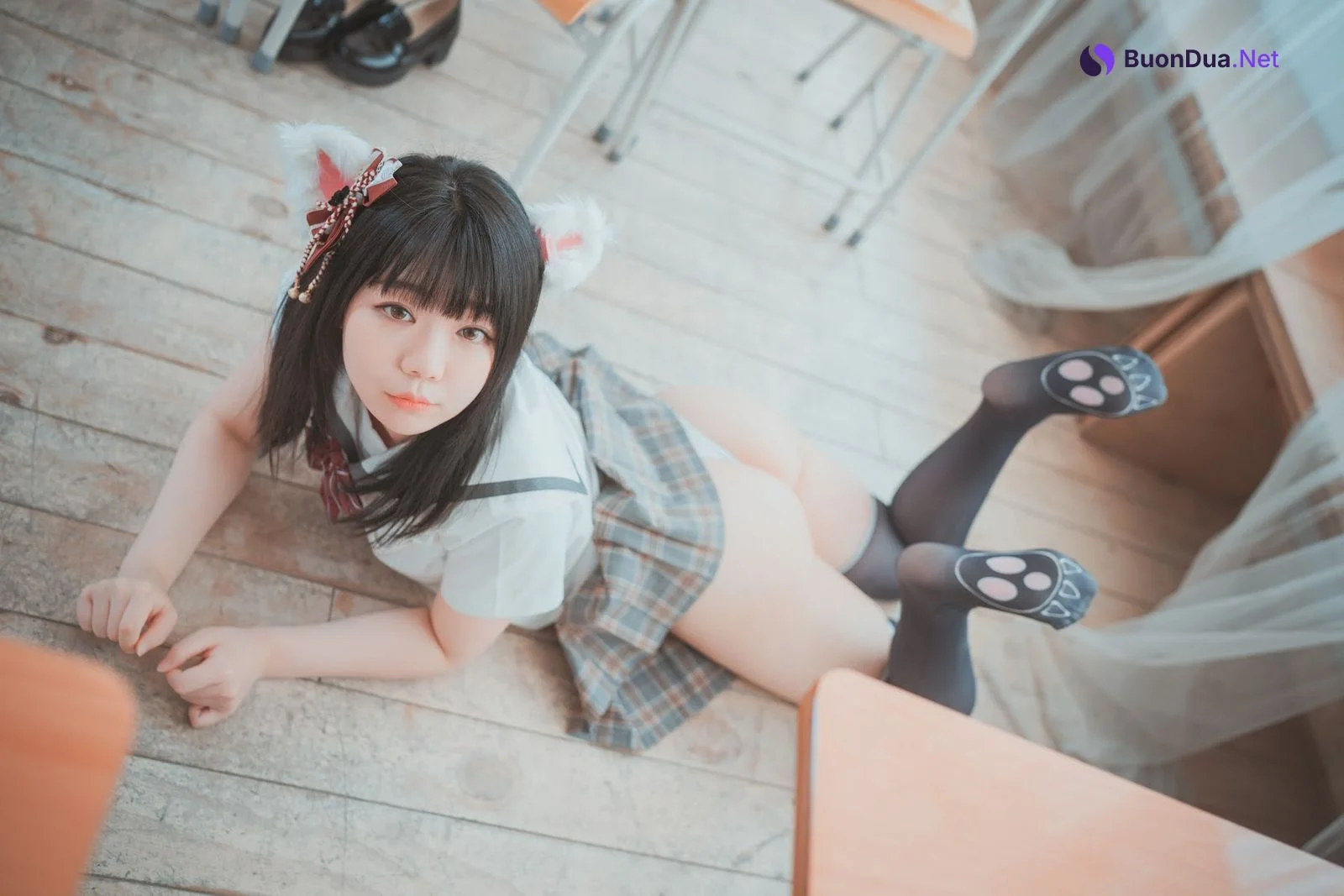 DJAWA Photo – Pian (피안화) – Cat girl does not take classes - รูปภาพ 20