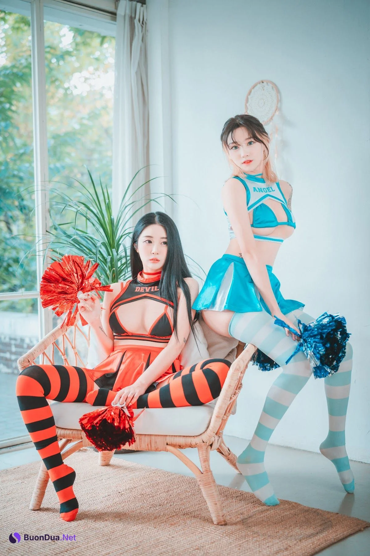 DJAWA Photo – Tae Ri (태리) & Bomi (보미) – Devil 666 & Angel 777 - Photo 6
