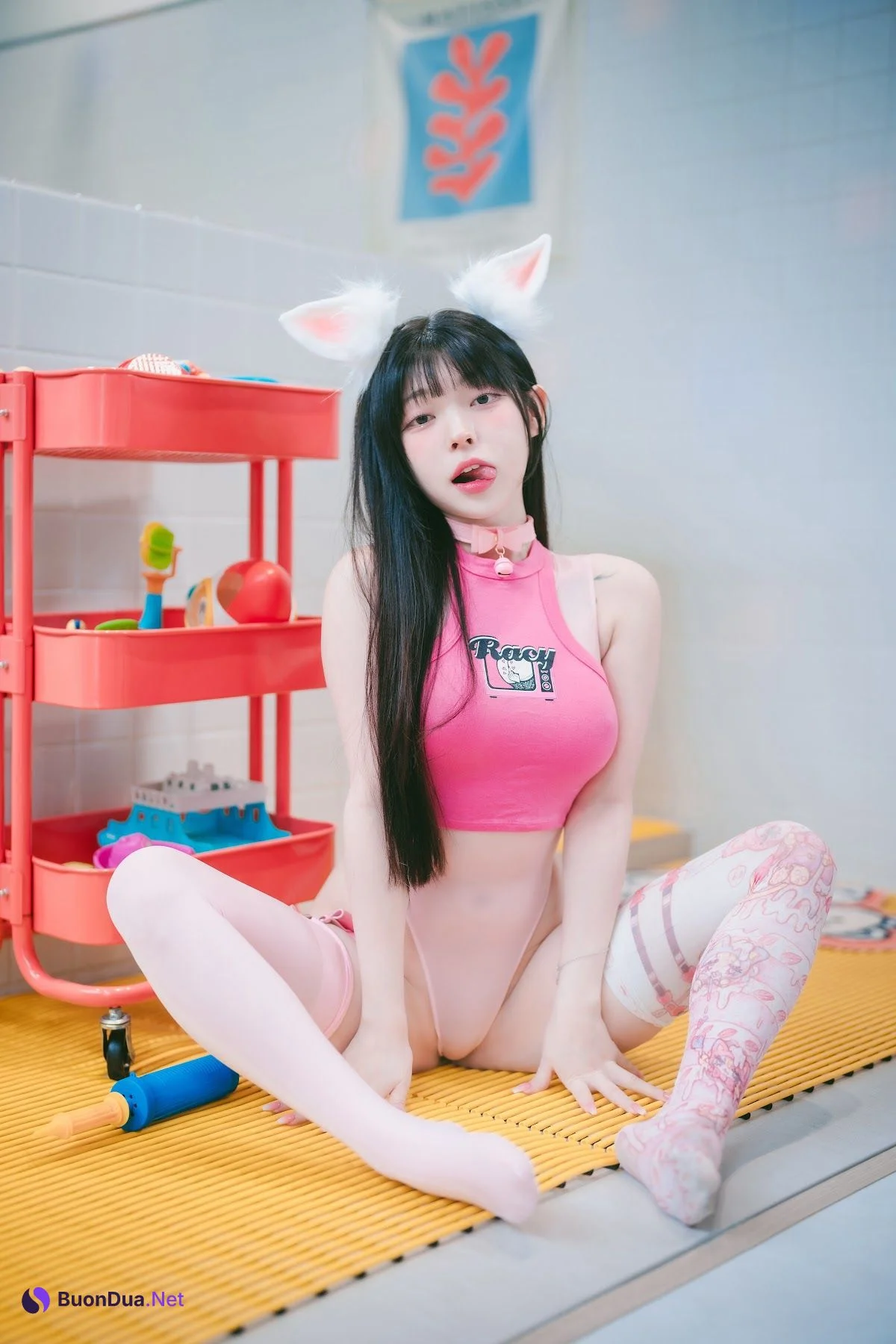 DJAWA Photo – Yudi (유디) – Pink Bunny & Black Cat - Photo 12