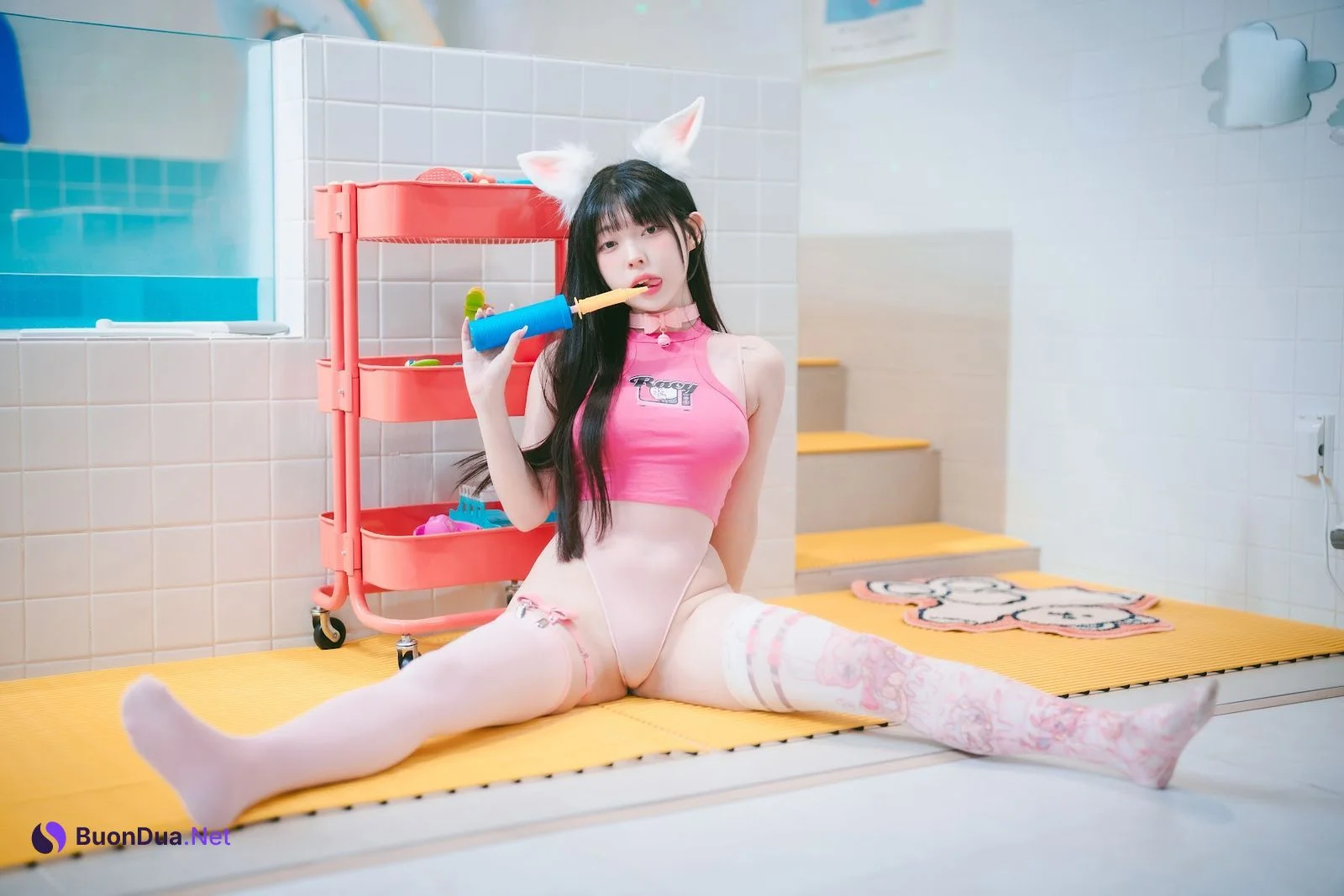 DJAWA Photo – Yudi (유디) – Pink Bunny & Black Cat - Photo 8