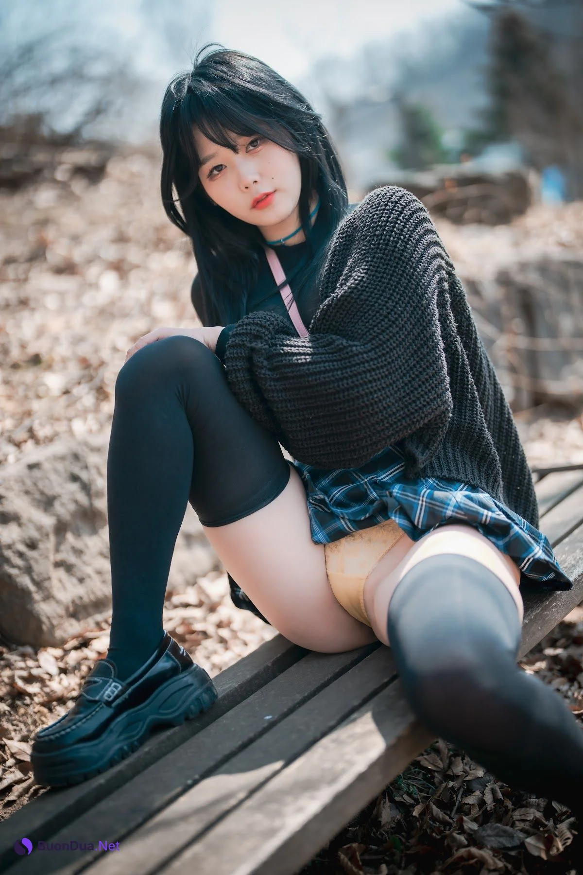 DJAWA Photo – Zia (지아) – Early Spring Walk in March - Photo 4