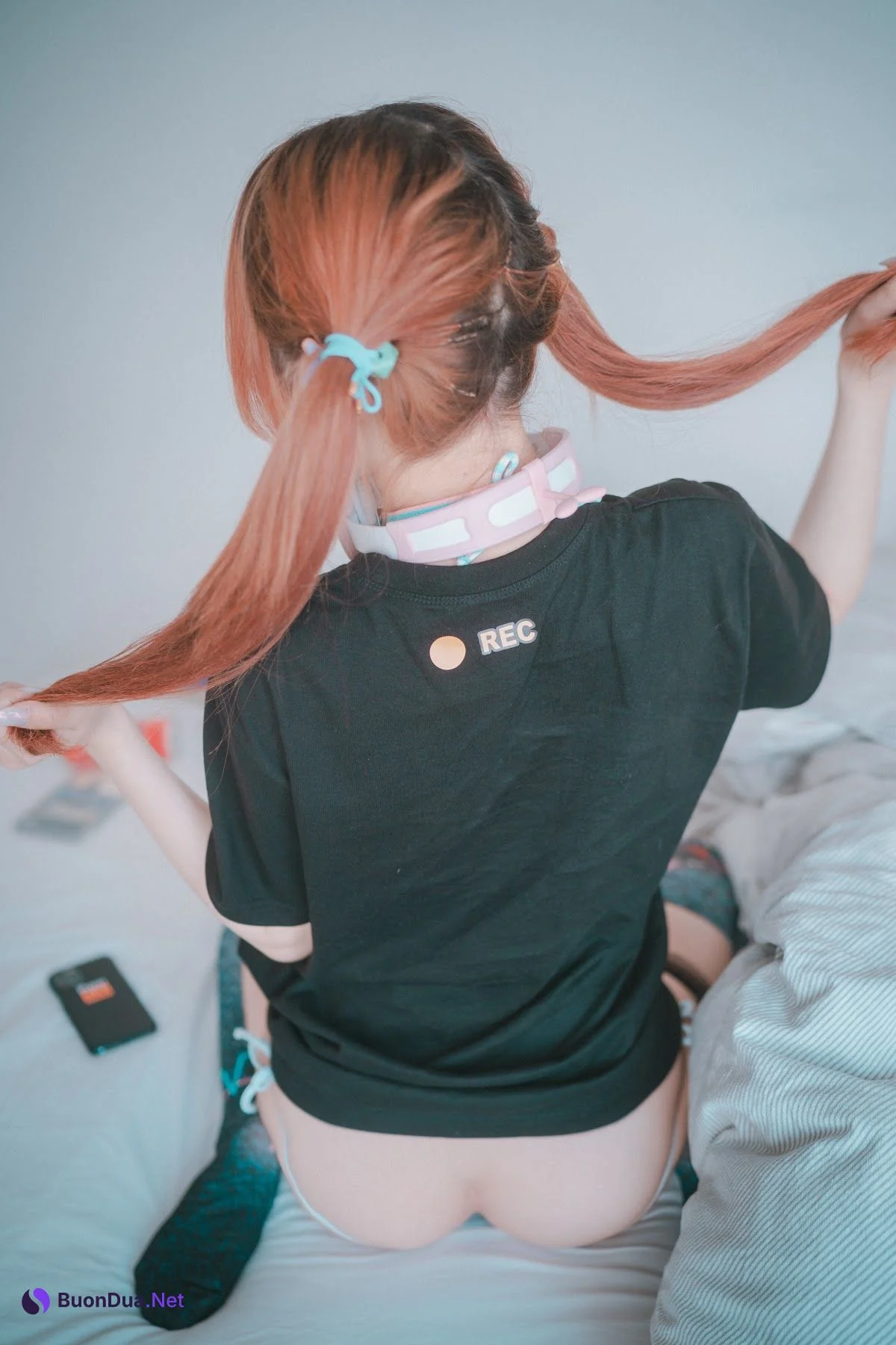 DJAWA Photo – Zia (지아) – Porn Hub Girl (Black ver) - Photo 20