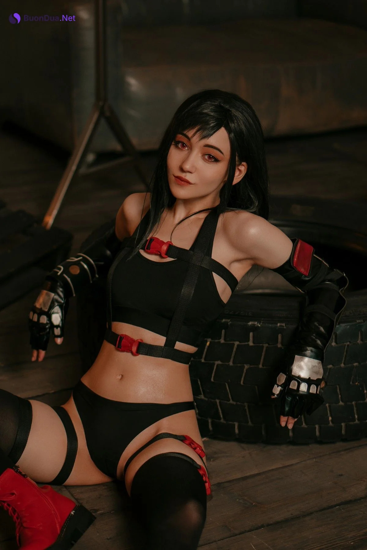 Donna Loli Cosplay 蒂法 Tifa Lockhart - Photo 9