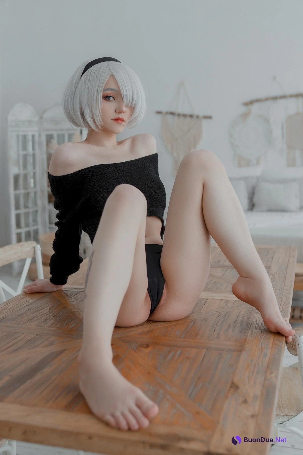 DonnaLoli Cosplay 2b ヨルハ２号Ｂ型 - Photo 11