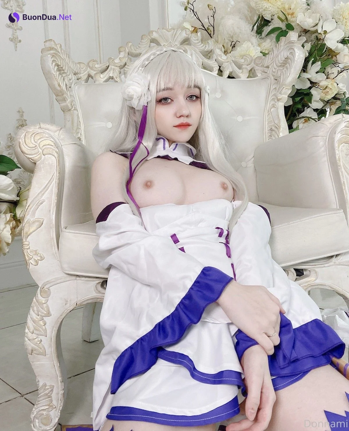 DonnaLoli Cosplay エミリア Emilia - Photo 5