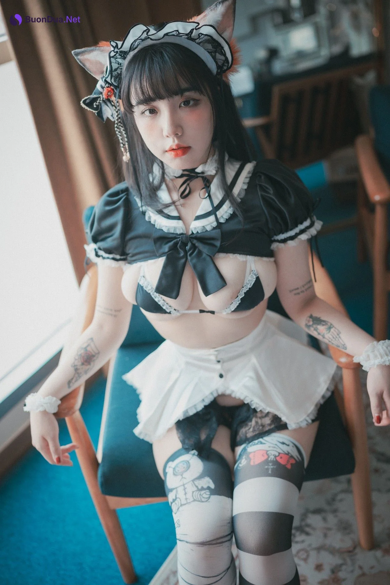 Echi 이치, [DJAWA] Maid Mansion No.03 – Set.01 - Photo 10