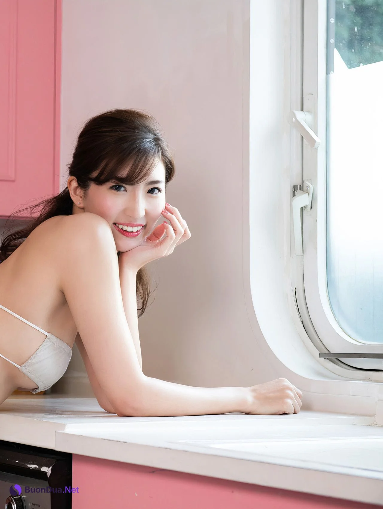 Eimi Matsushima 松嶋えいみ, アサ芸 Secret デジタル写真集 OILYショット ジリジリさせて Set.02 - Photo 13