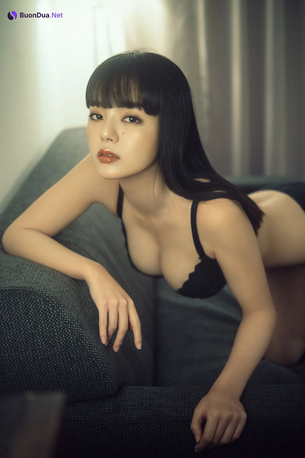Eimi 에이미, PhotoBook “Black Bra” Set.02 - Photo 6