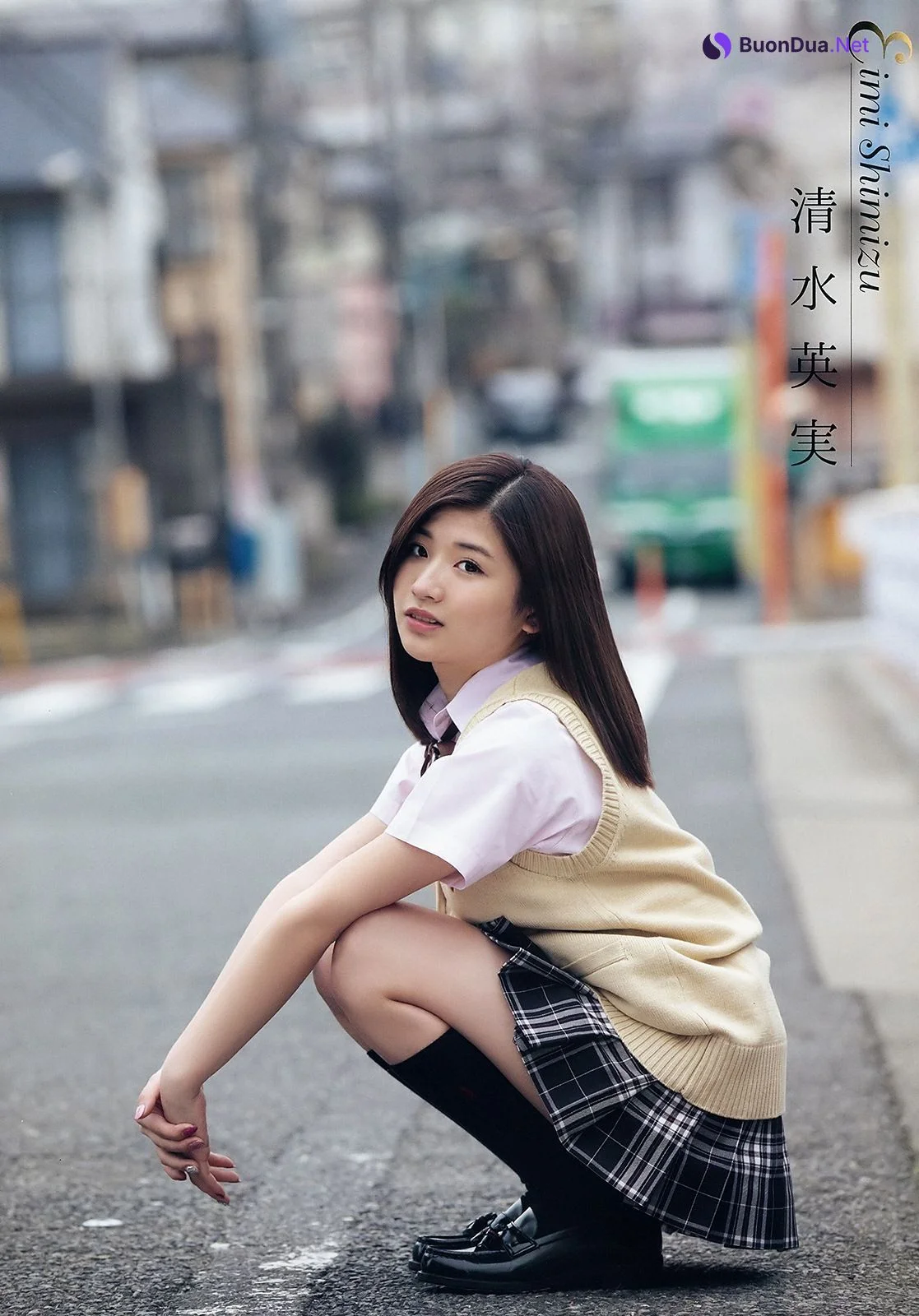Eimi Shimizu 清水英実, Young Animal 2019 No.09-10 (ヤングアニマル 2019年9-10号) - รูปภาพ 2