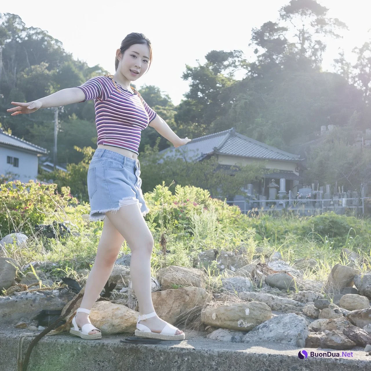 Ena Satsuki 沙月恵奈, ヌード写真集 [太陽とひまわり] Set.03 - รูปภาพ 15